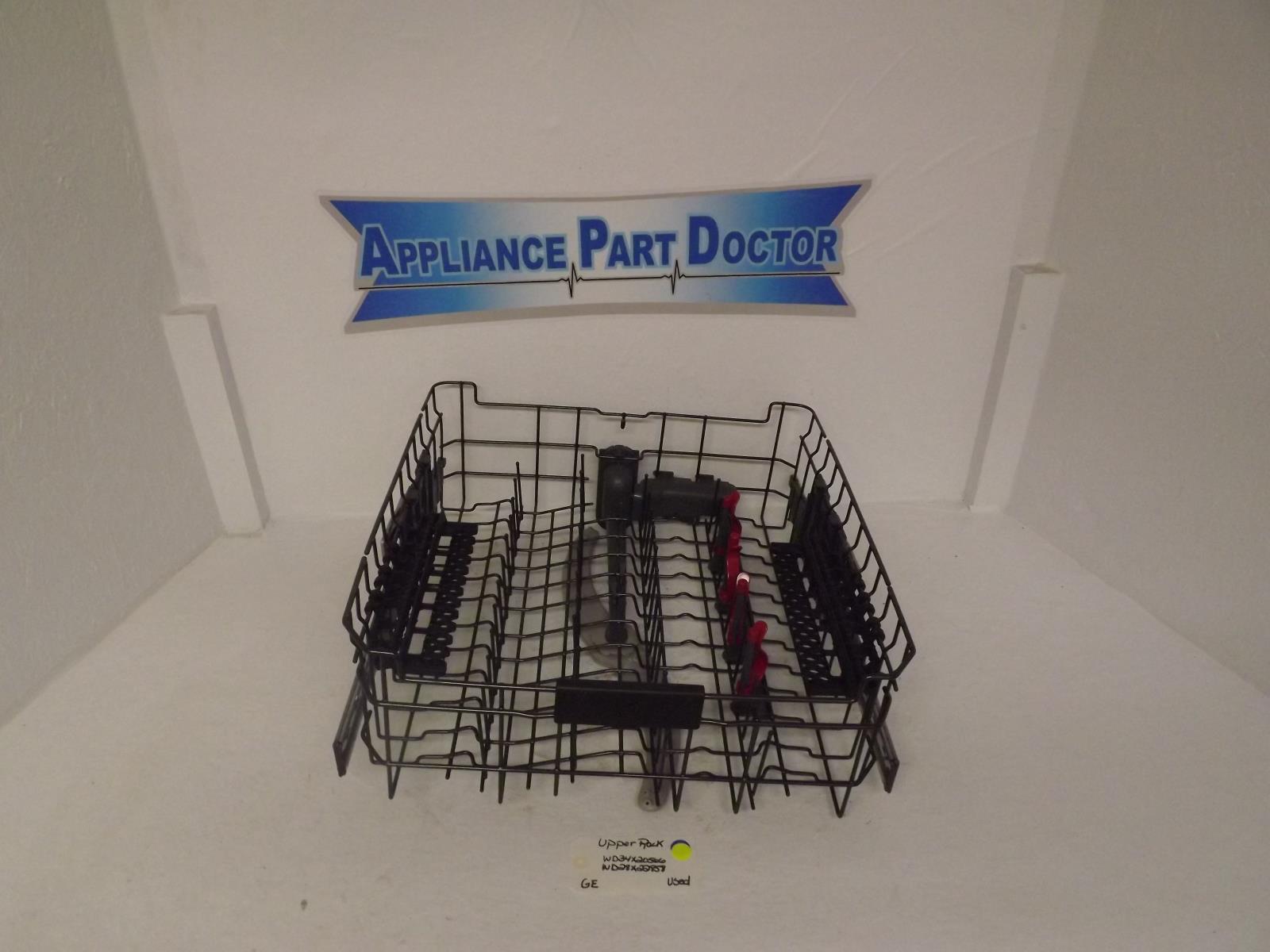 GE Dishwasher WD34X20566 WD28X22858 Upper Rack Used GE Dishwasher WD34X20566 WD28X22858 Upper Rack Used